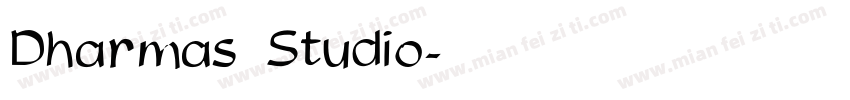 Dharmas Studio字体转换
